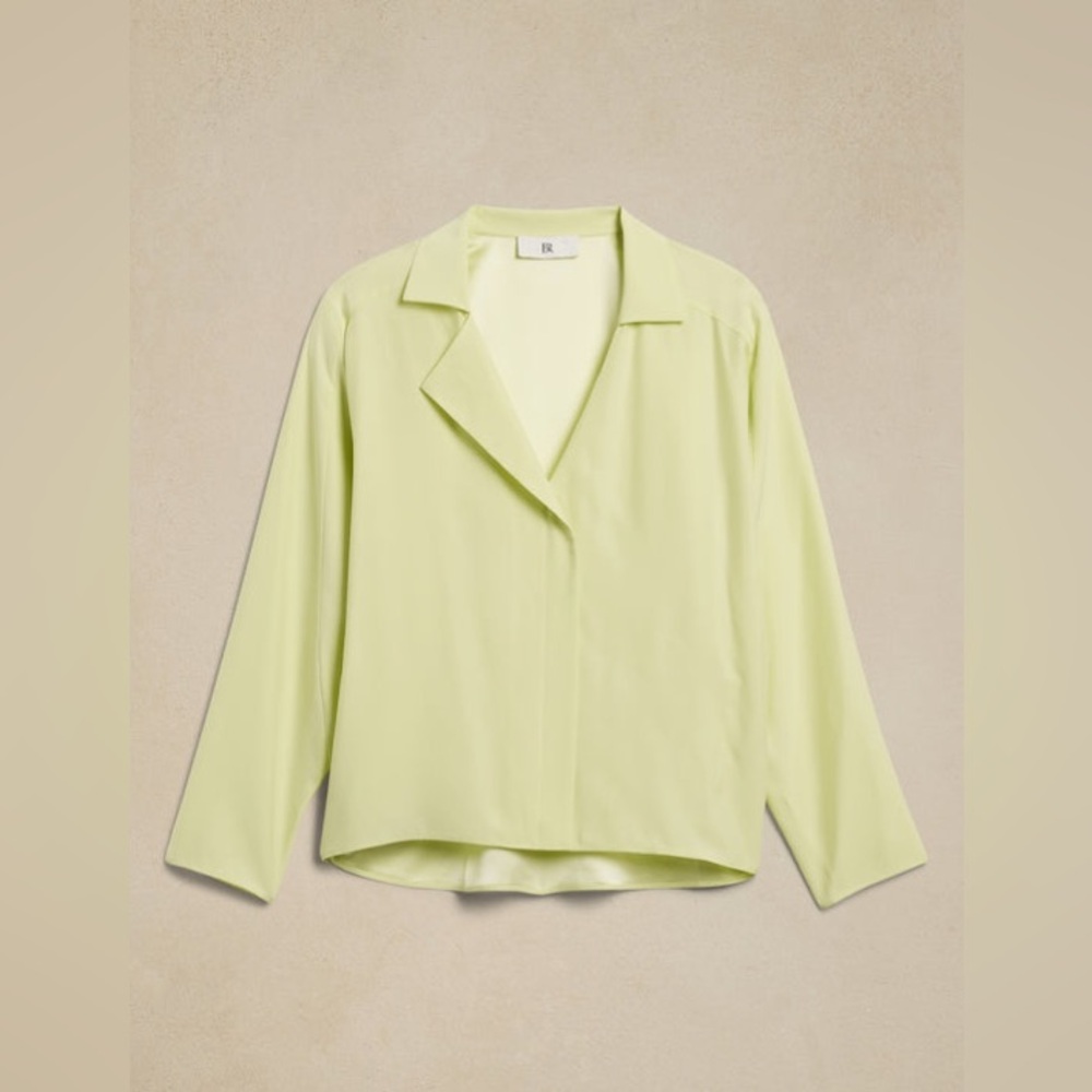 Banana Republic Dona Silk Top - Picture 3 of 9
